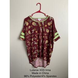 Lularoe XXS Cactus Irma Tunic